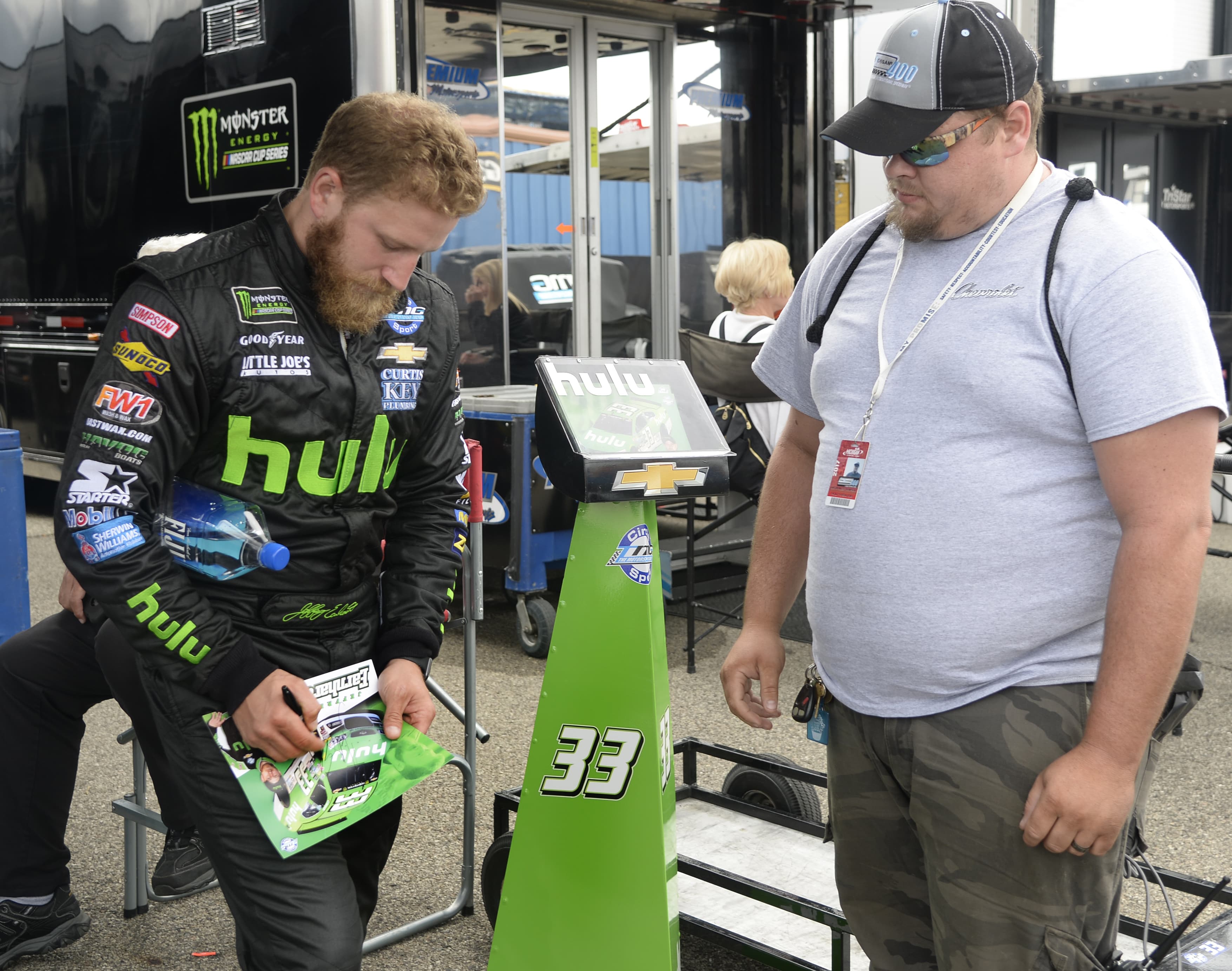 Saturday at Michigan International Speedway, Practice and Truck Race2017 Monster Energy NASCAR Cup Series